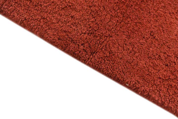 2' 4 x 4' 5 Hand Knotted Moroccan Wool Runner Rug
