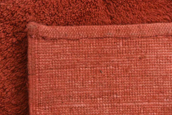 2' 4 x 4' 5 Hand Knotted Moroccan Wool Runner Rug