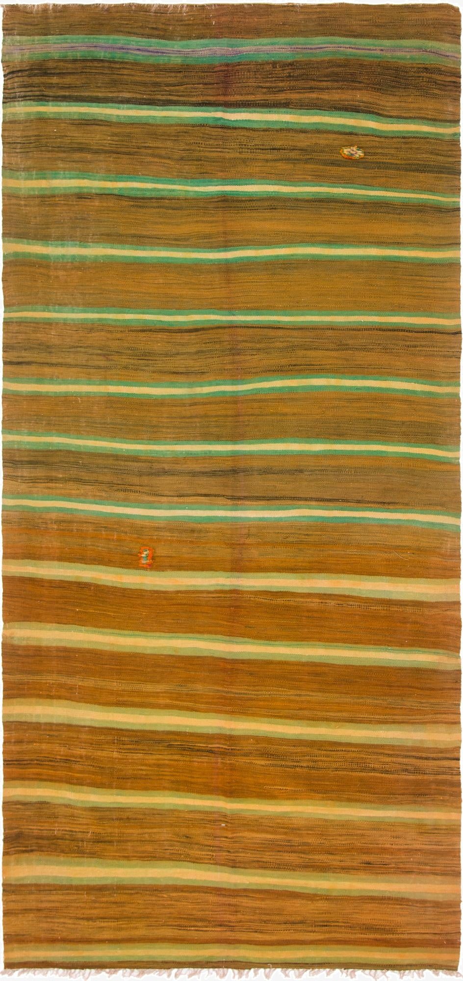 5' 3 x 11' 2  Hand Knotted Moroccan Wool Runner Rug