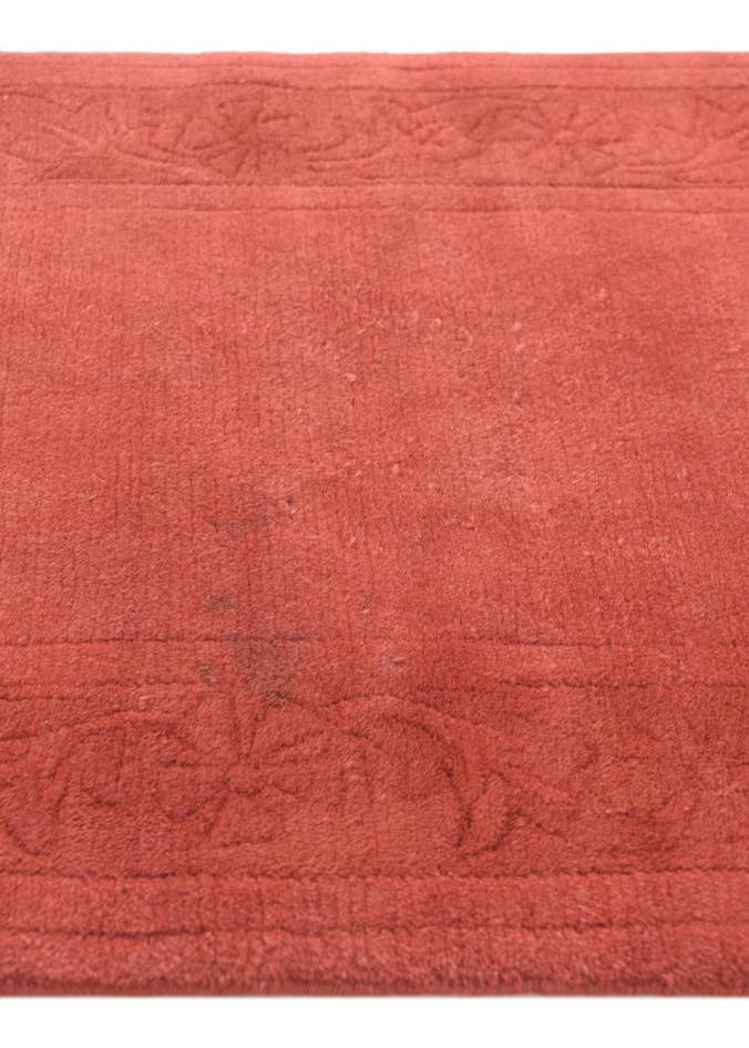 Detailansicht von 70cm x 145cm Handgeknüpft Nepal Wolle Läufer Teppich