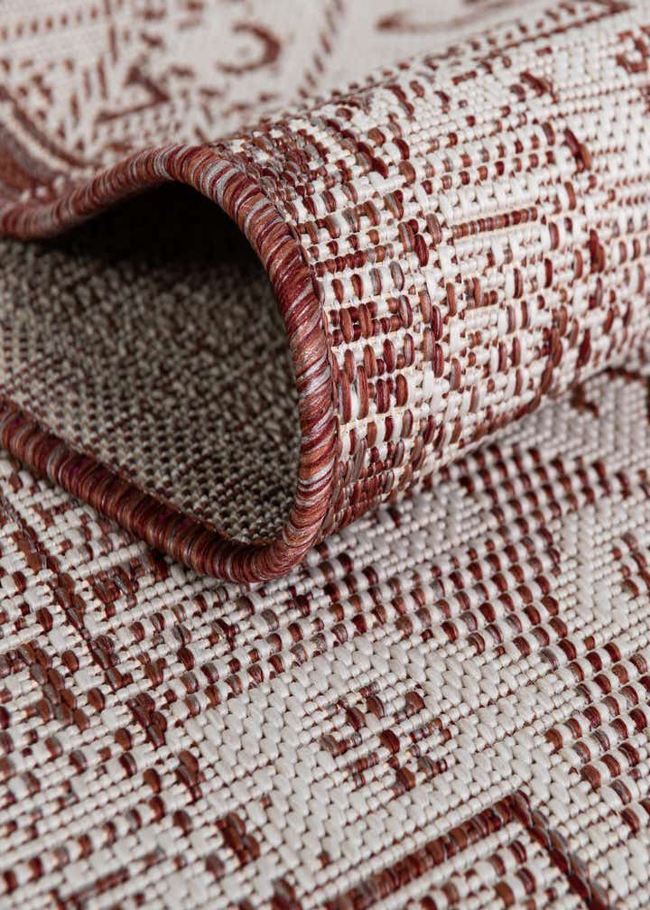 2' x 6' Easy-Clean Aztec Indoor / Outdoor Runner Rug