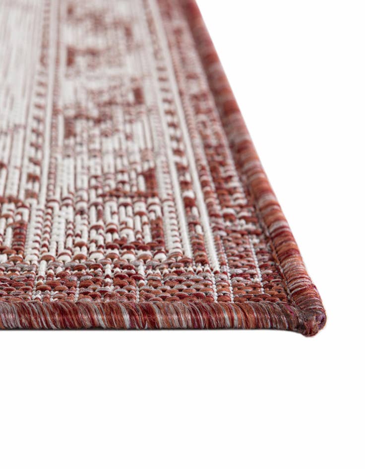 Detail image of 2' x 6' Easy-Clean Aztec Indoor / Outdoor Runner Rug
