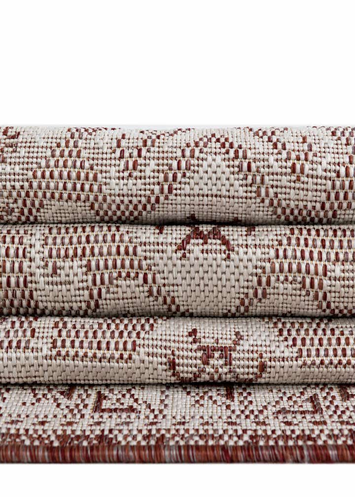 2' x 6' Easy-Clean Aztec Indoor / Outdoor Runner Rug