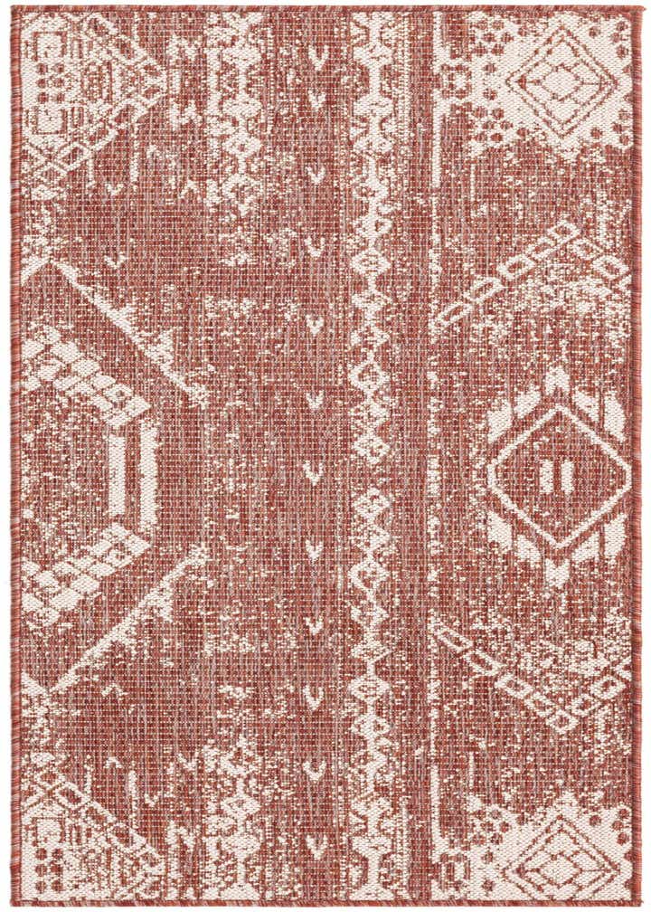 2' x 5' 3 Easy-Clean Bohemian Indoor / Outdoor Runner Rug