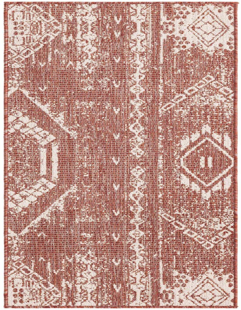 2' x 5' 3 Easy-Clean Bohemian Indoor / Outdoor Runner Rug