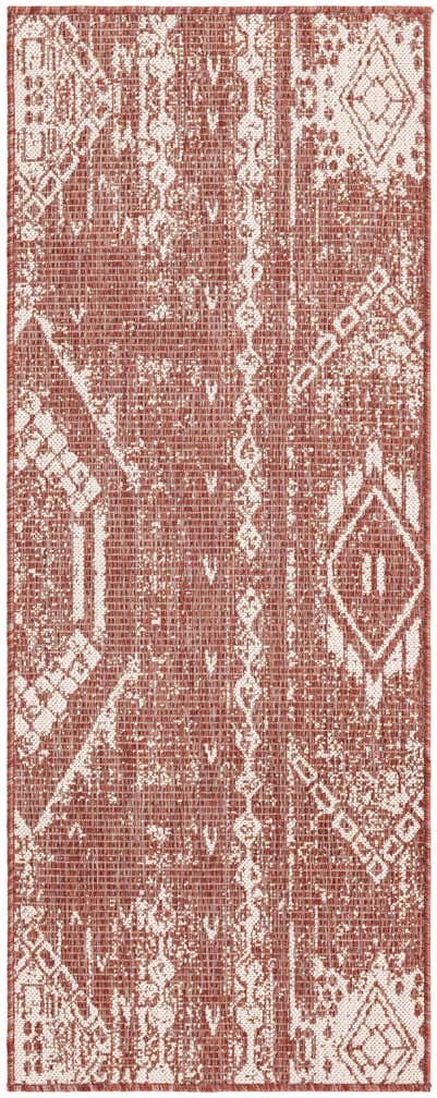 2' x 5' 3 Easy-Clean Bohemian Indoor / Outdoor Runner Rug