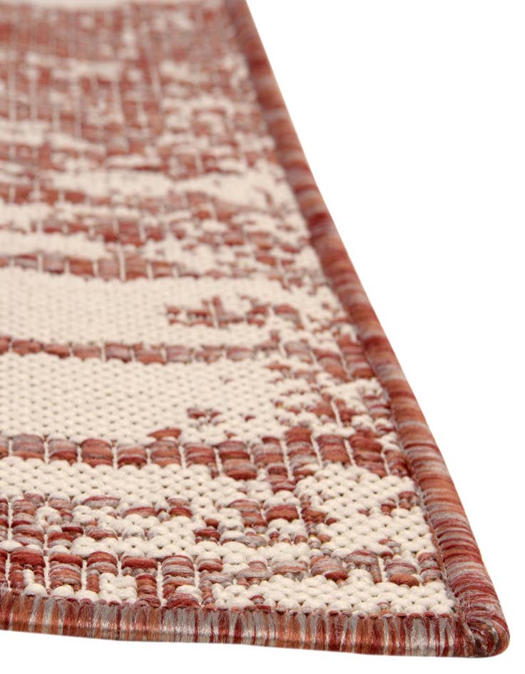 Detail image of 2' x 6' Easy-Clean Bohemian Indoor / Outdoor Runner Rug