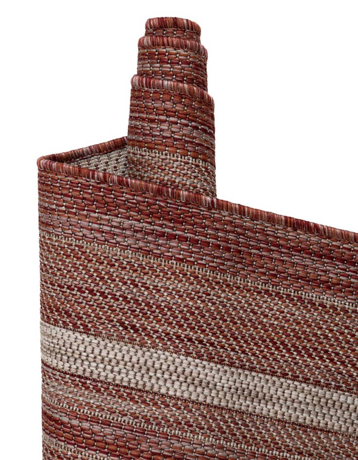 Detail image of 2' x 6'  Washable Border Indoor / Outdoor Runner Rug