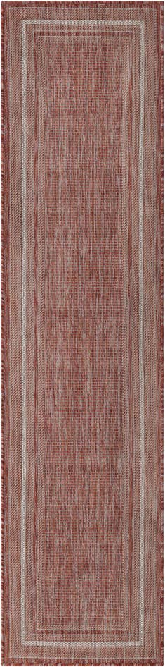 Detail image of 2' x 8' Easy-Clean Border Indoor / Outdoor Runner Rug