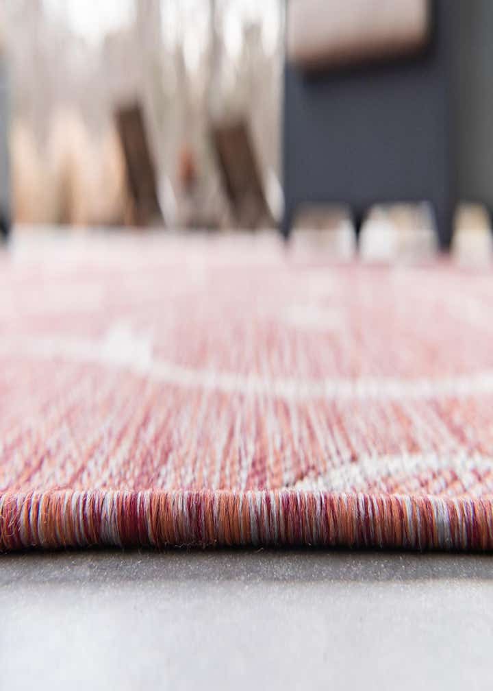 2' x 6' Easy-Clean Botanical Indoor / Outdoor Runner Rug