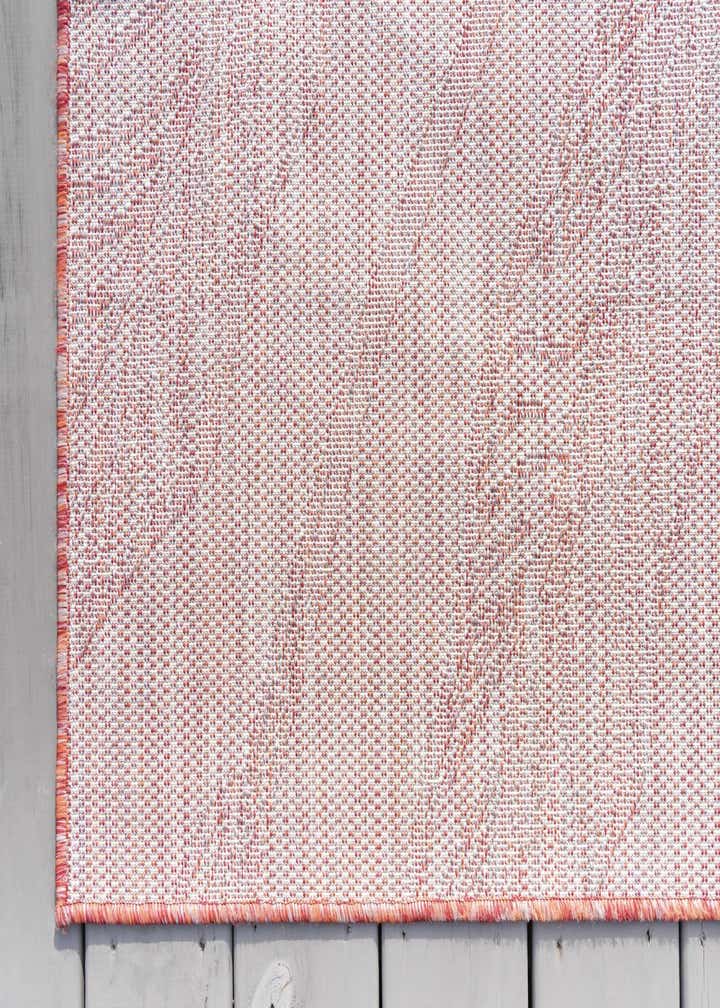 2' x 6' Easy-Clean Botanical Indoor / Outdoor Runner Rug