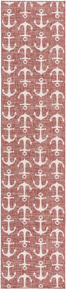 Detail image of 2' 7 x 12' Easy-Clean Coastal Indoor / Outdoor Runner Rug