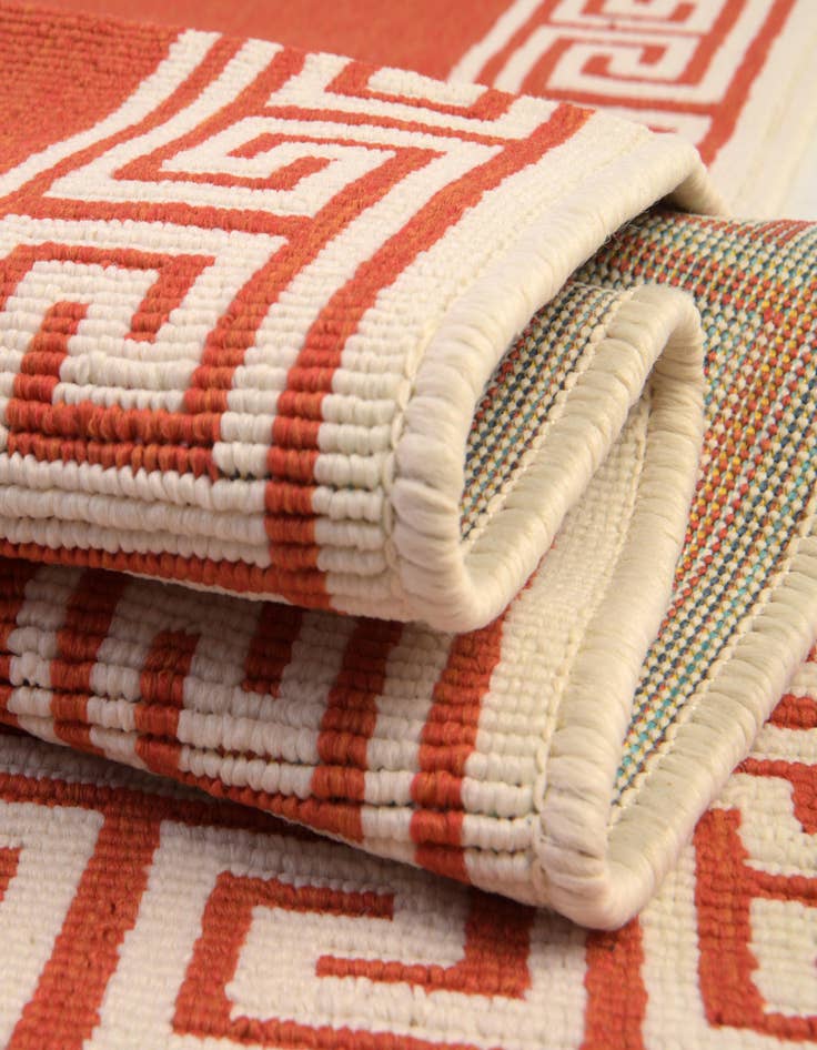 Detail image of 2' x 8'  Washable Coastal Indoor / Outdoor Runner Rug