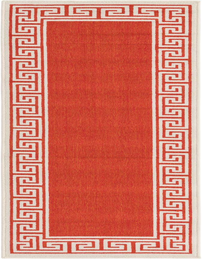 Detail image of 2' x 6' Easy-Clean Coastal Indoor / Outdoor Runner Rug