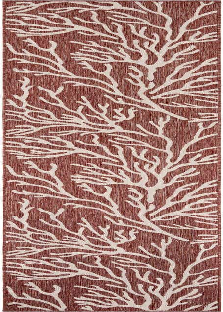 2' 7 x 12' Easy-Clean Coastal Indoor / Outdoor Runner Rug