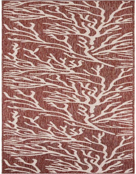 Detail image of 2' 7 x 12' Easy-Clean Coastal Indoor / Outdoor Runner Rug