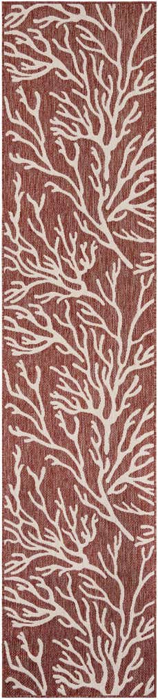 2' 7 x 12' Easy-Clean Coastal Indoor / Outdoor Runner Rug