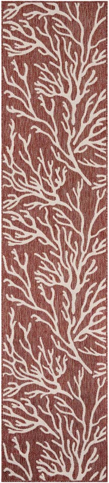 Detail image of 2' 7 x 12' Easy-Clean Coastal Indoor / Outdoor Runner Rug