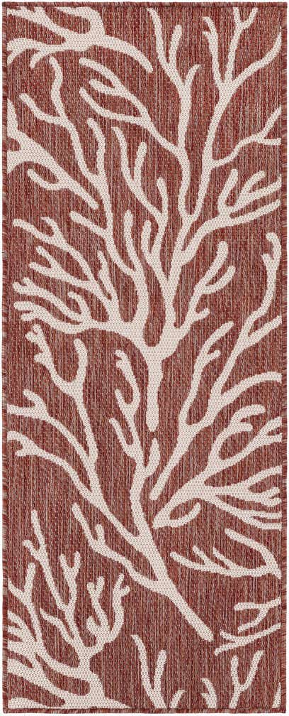 2' x 5' 3 Easy-Clean Coastal Indoor / Outdoor Runner Rug