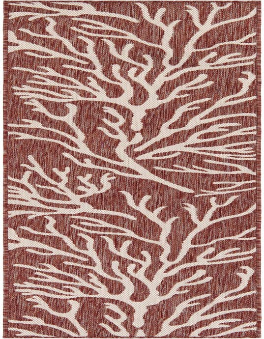 Detail image of 2' x 8' Easy-Clean Coastal Indoor / Outdoor Runner Rug