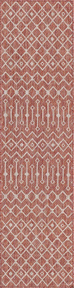 Detail image of 2' x 8' Easy-Clean Lattice Indoor / Outdoor Runner Rug