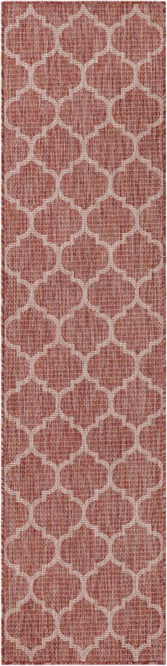 Detailansicht von 60cm x 245cm Leicht zu reinigen Lattice Innen- / Außenbereich Läufer Teppich