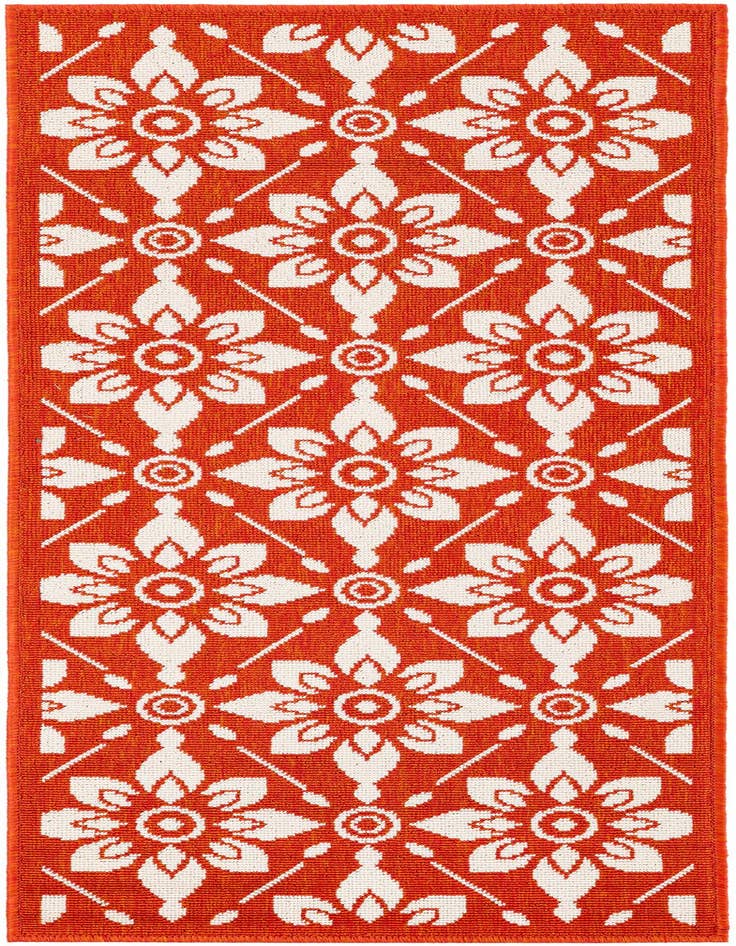 Detail image of 2' x 5' Easy-Clean Lattice Indoor / Outdoor Runner Rug
