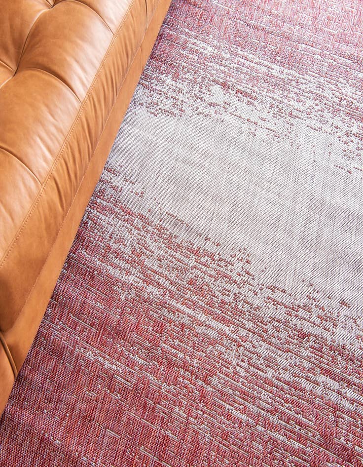 Detail image of 2' x 6'  Washable Modern Indoor / Outdoor Runner Rug