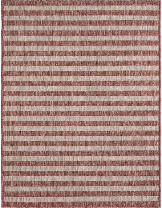 Detail image of 2' 7 x 10' Easy-Clean Ribbon Indoor / Outdoor Runner Rug