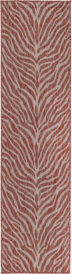 Detail image of 2' x 8' Easy-Clean Safari Indoor / Outdoor Runner Rug