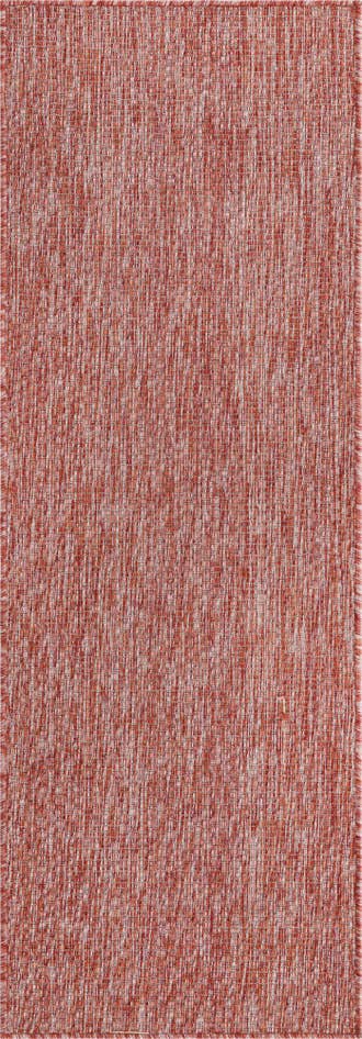 Detail image of 2' x 6' Easy-Clean Solid Indoor / Outdoor Runner Rug