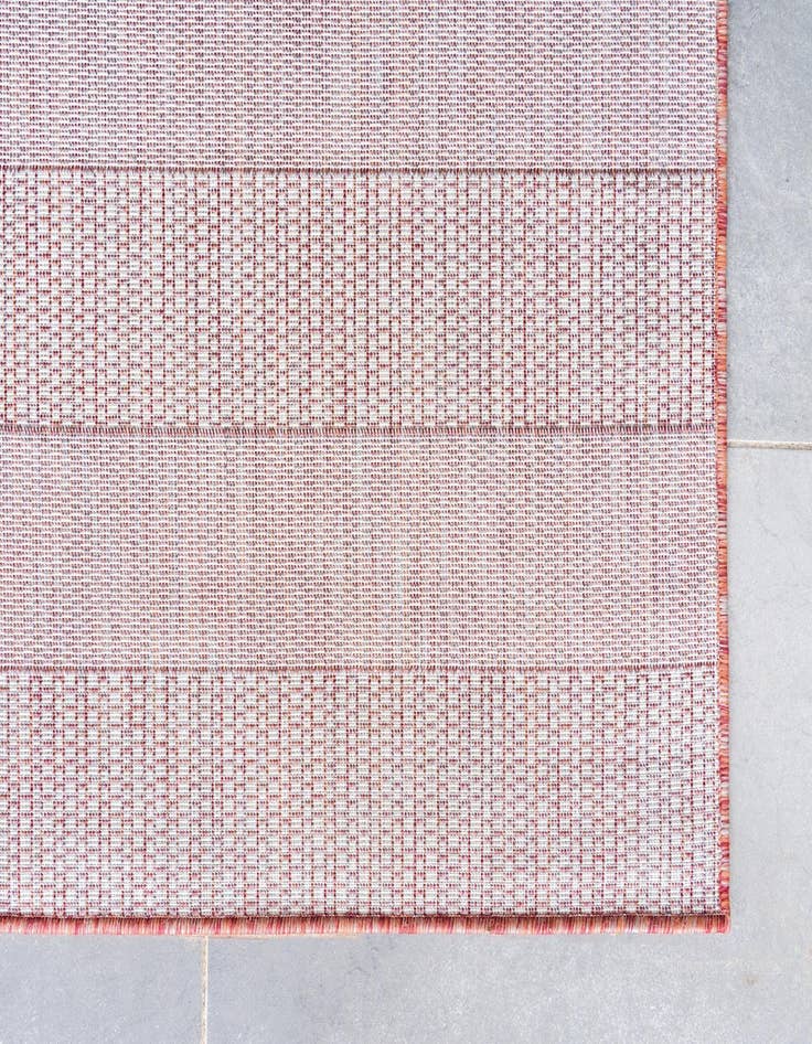 Detail image of 2' 7 x 10'  Washable Striped Indoor / Outdoor Runner Rug