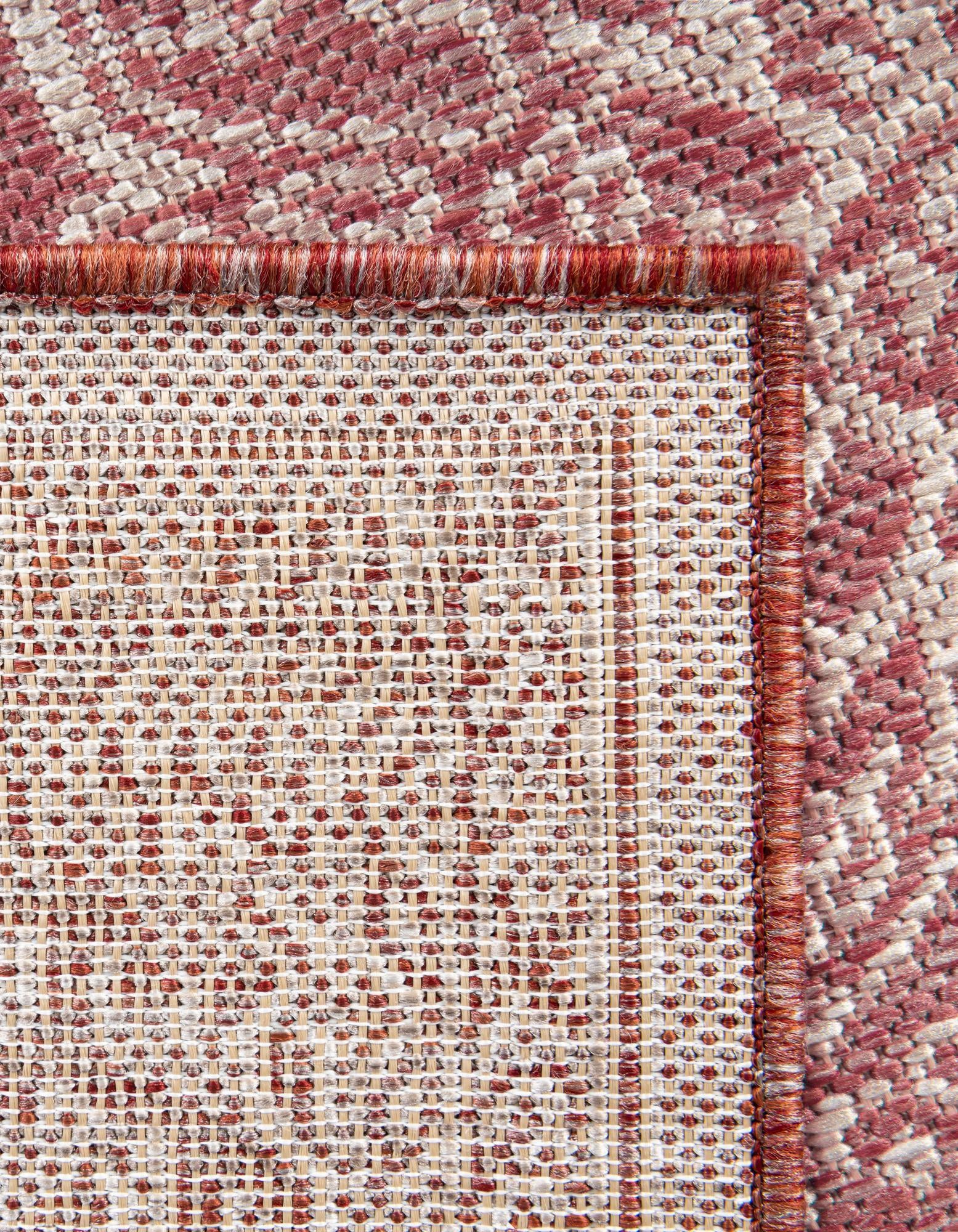 2' 7 x 10' Easy-Clean Traditional Indoor / Outdoor Runner Rug