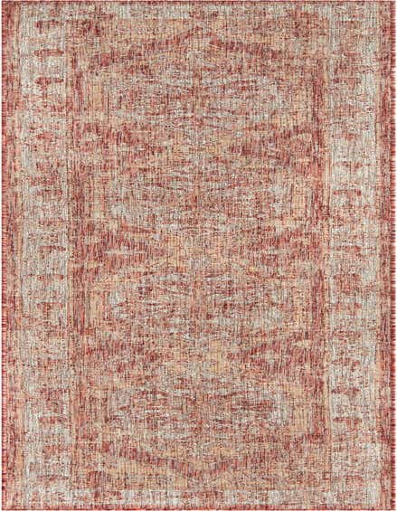 2' 7 x 12' Easy-Clean Traditional Indoor / Outdoor Runner Rug