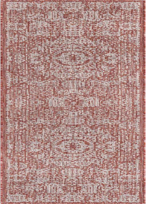 2' x 8' Easy-Clean Traditional Indoor / Outdoor Runner Rug
