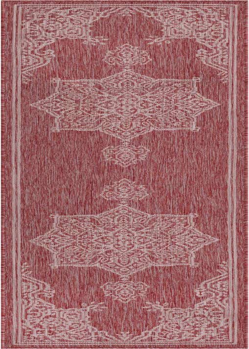 2' x 8' Easy-Clean Traditional Indoor / Outdoor Runner Rug