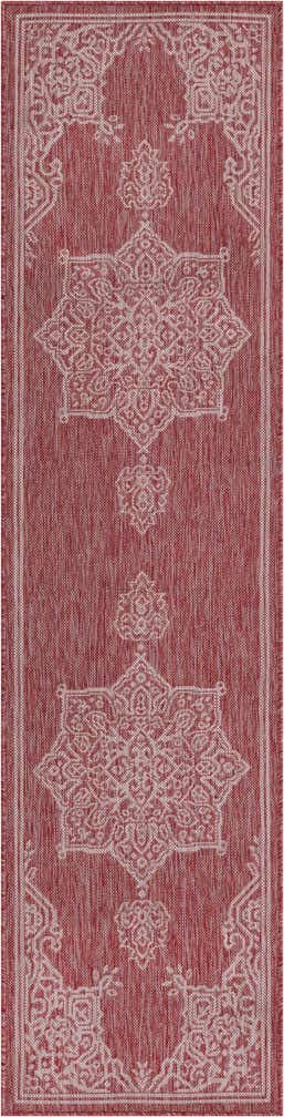 2' x 8' Easy-Clean Traditional Indoor / Outdoor Runner Rug