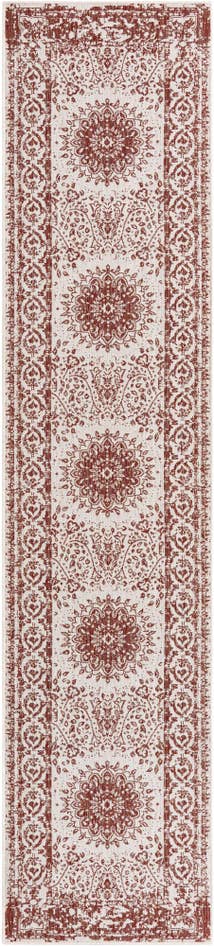 Detail image of 2' 7 x 12' Easy-Clean Traditional Indoor / Outdoor Runner Rug