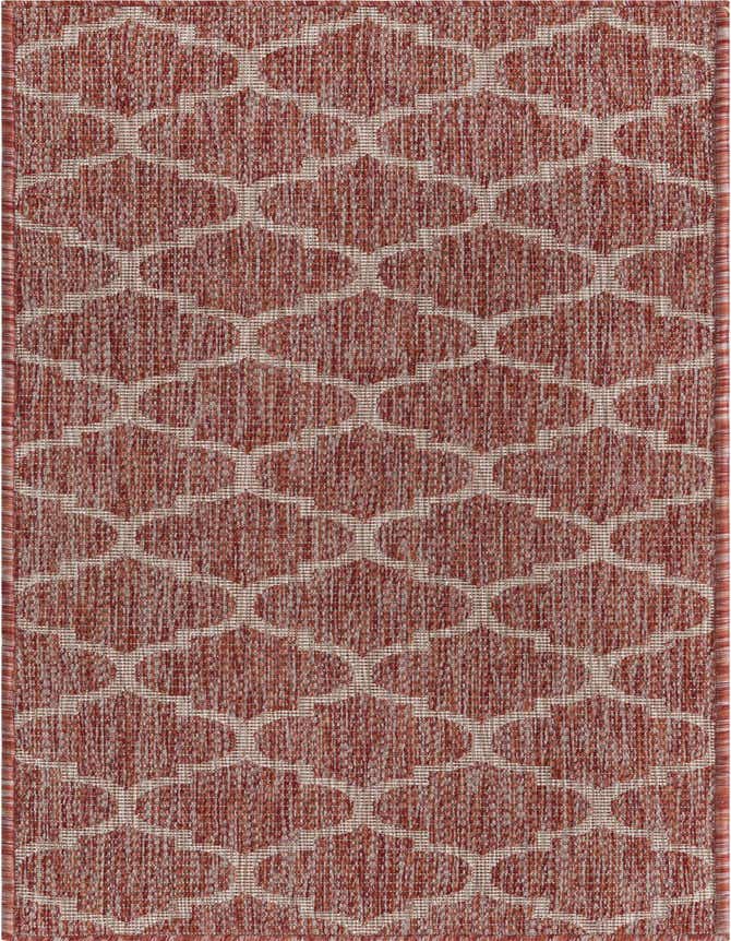 2' x 6' Easy-Clean Trellis Indoor / Outdoor Runner Rug