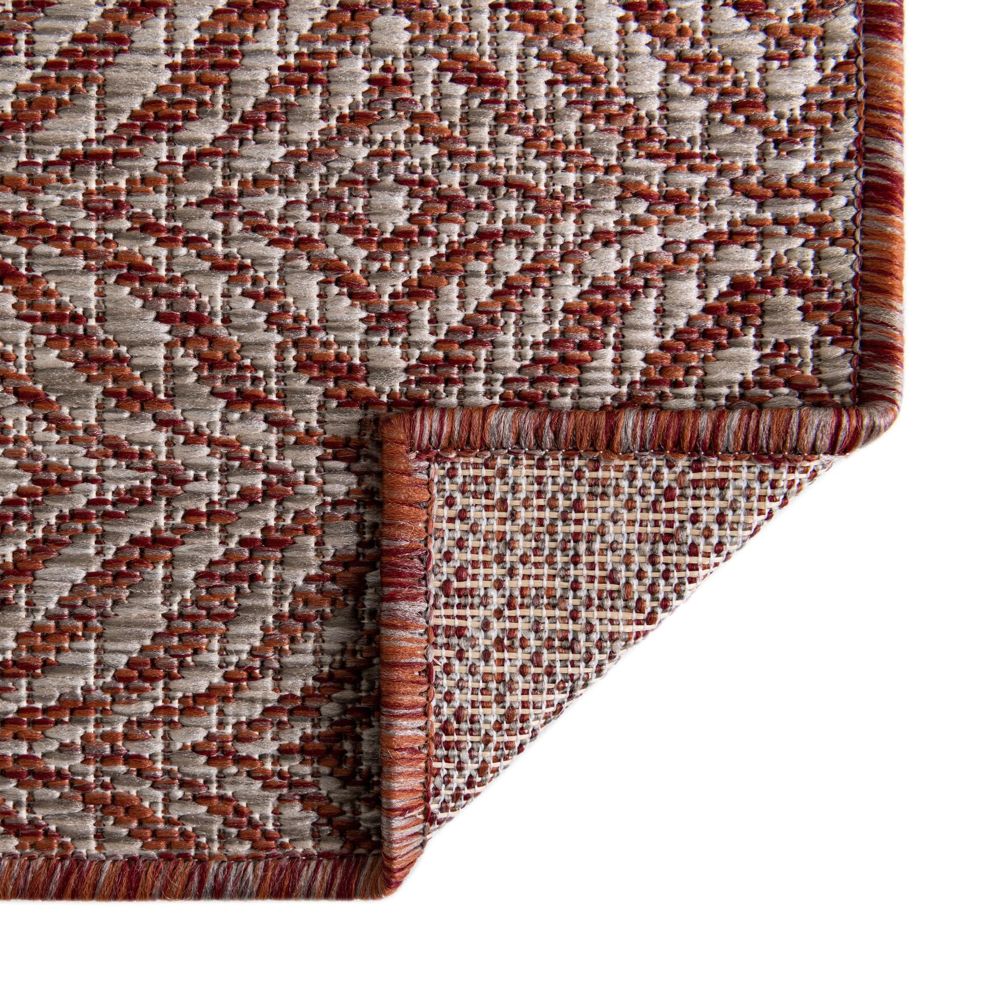 2' x 6' Easy-Clean Trellis Indoor / Outdoor Runner Rug