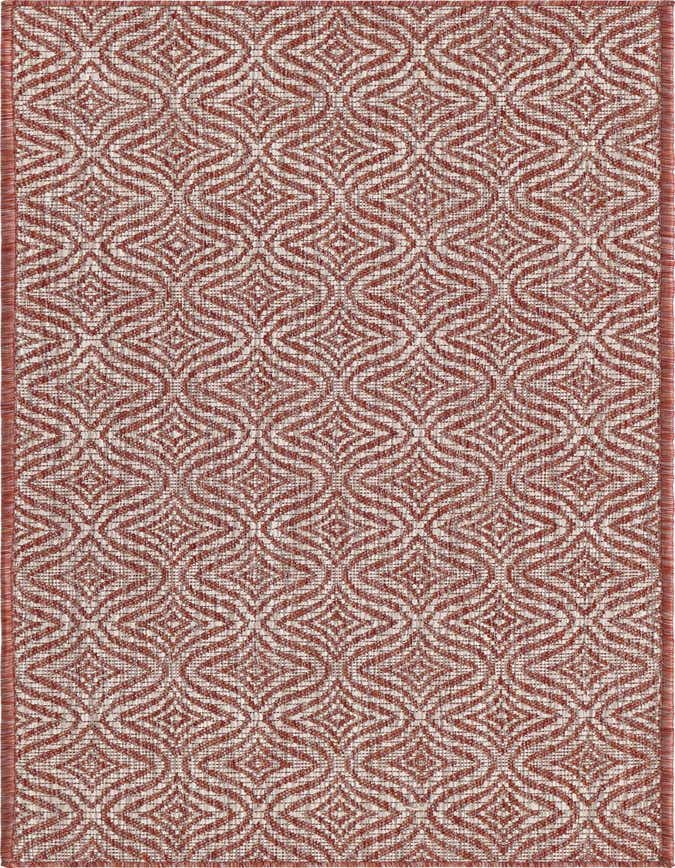2' x 6' Easy-Clean Trellis Indoor / Outdoor Runner Rug
