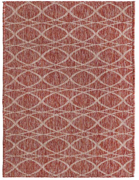 2' x 8' Easy-Clean Trellis Indoor / Outdoor Runner Rug