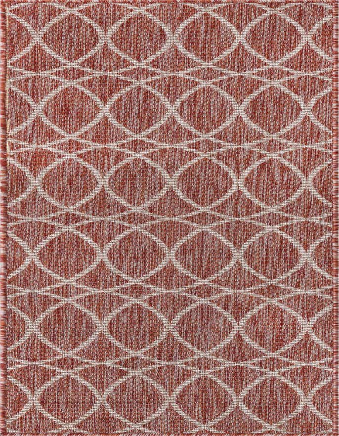 2' x 6' Easy-Clean Trellis Indoor / Outdoor Runner Rug