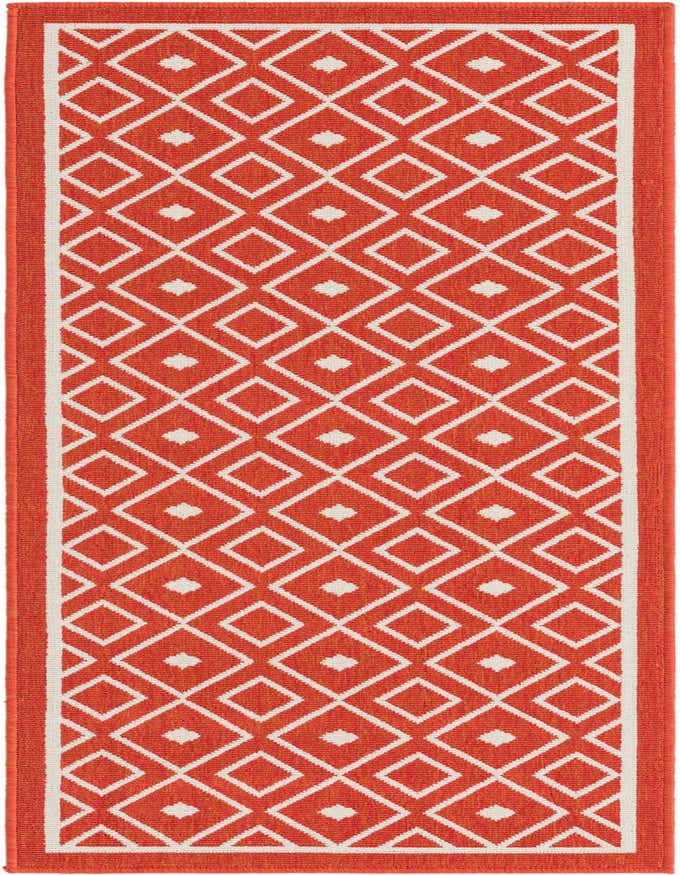 2' x 6' Easy-Clean Trellis Indoor / Outdoor Runner Rug