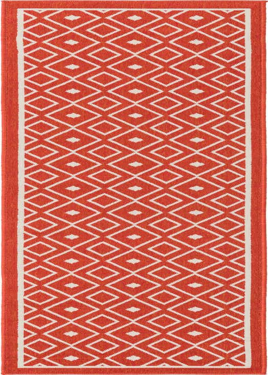 2' x 8' Easy-Clean Trellis Indoor / Outdoor Runner Rug