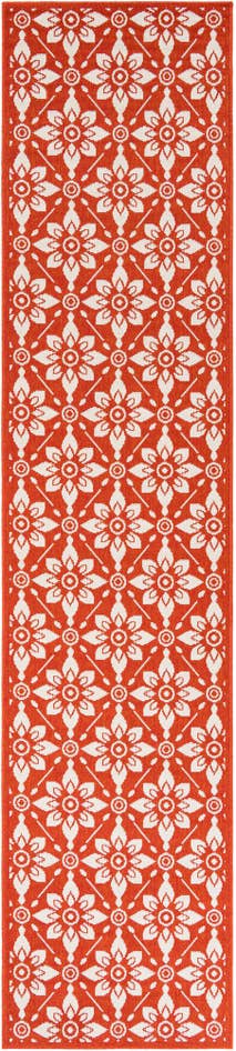 Detail image of 2' 7 x 12' Easy-Clean Trellis Indoor / Outdoor Runner Rug