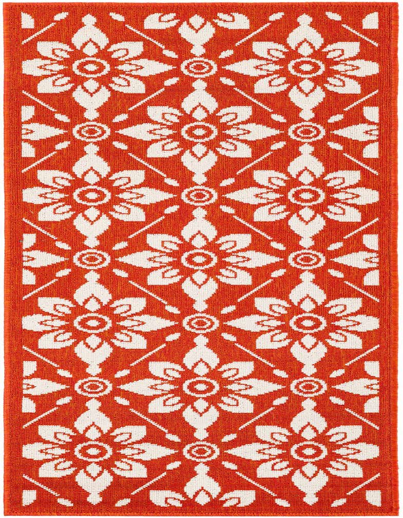 2' x 5' Easy-Clean Trellis Indoor / Outdoor Runner Rug