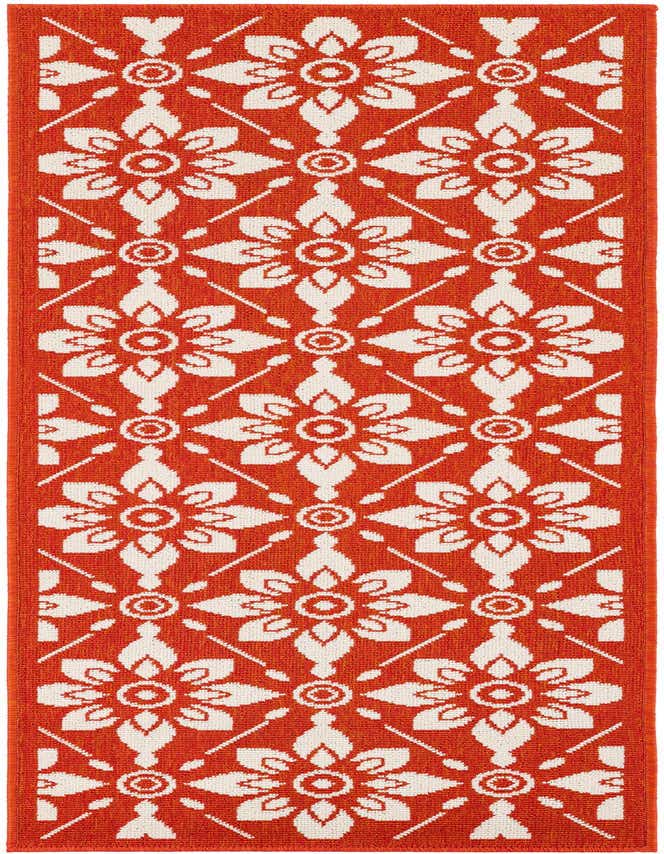 2' x 6' Easy-Clean Trellis Indoor / Outdoor Runner Rug