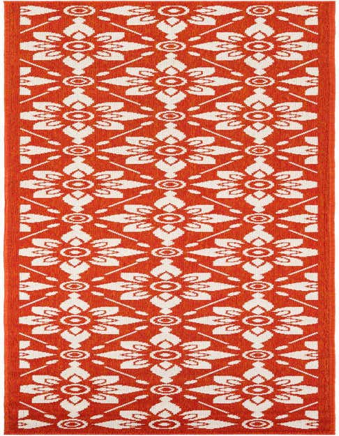 2' x 8' Easy-Clean Trellis Indoor / Outdoor Runner Rug