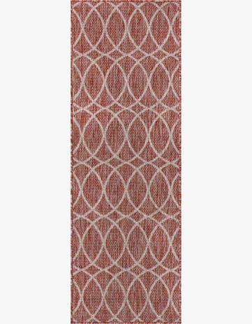 2' x 6' Easy-Clean Trellis Indoor / Outdoor Runner Rug